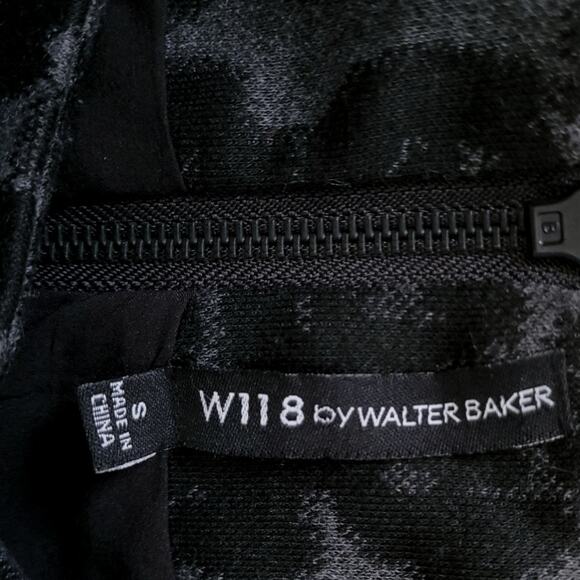 W118 by Water Baker Black/Gray Dress | Size S - Picture 6 of 8